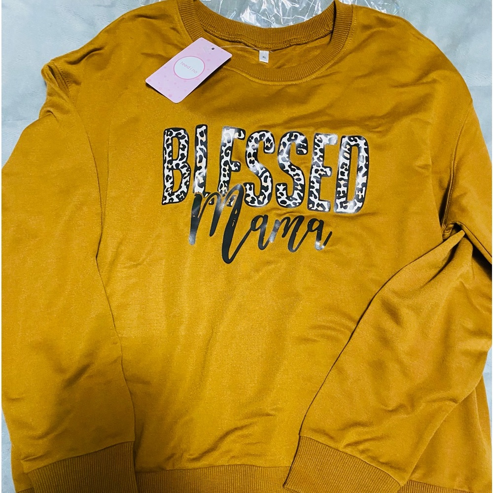 Blessed mama lightweight shirt